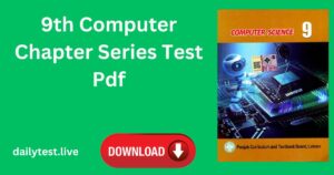 9th Computer Chapter Series Test Pdf